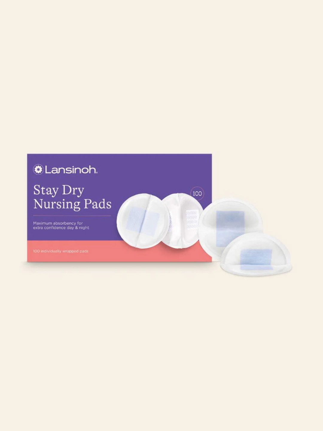 

Lansinoh Disposable Nursing Pads - 100 Pieces, White