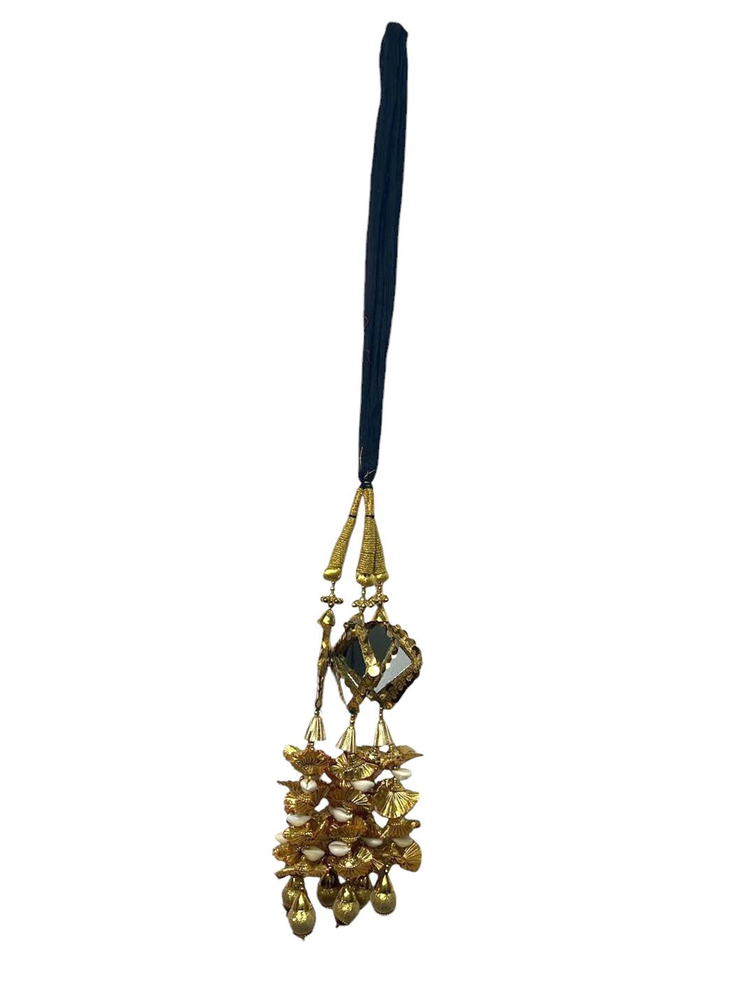 

FIMBUL Patiala Bridal Paranda, Gold