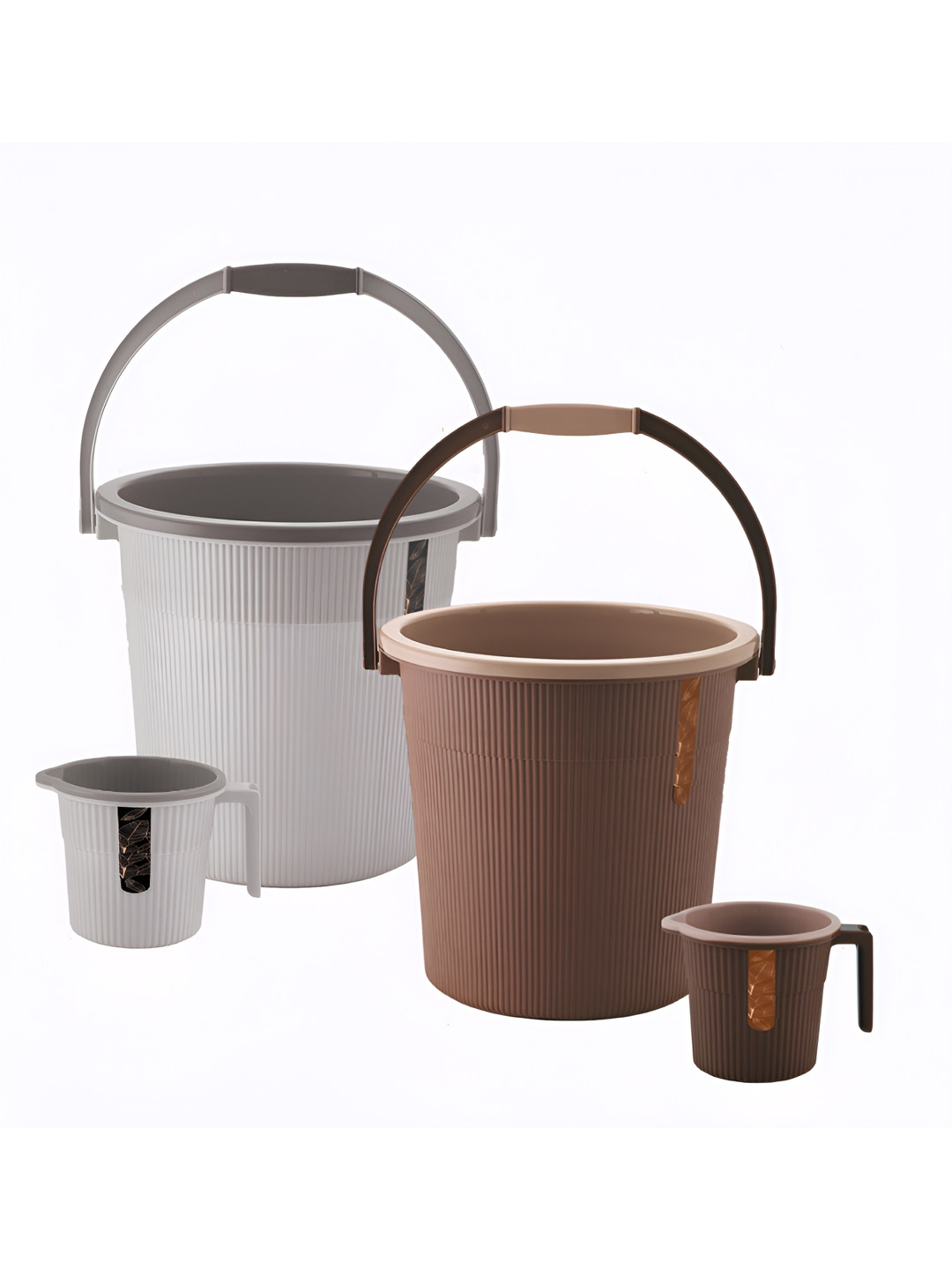 

NABHYA Grey 3 Plastic Core