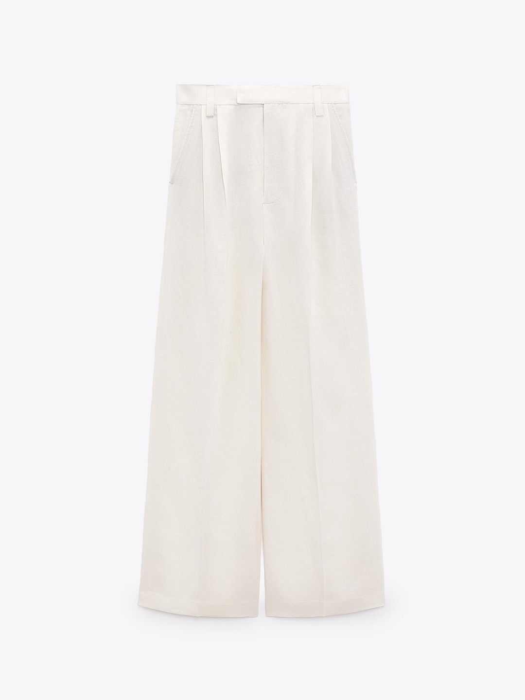 

ZARA Women White Trousers
