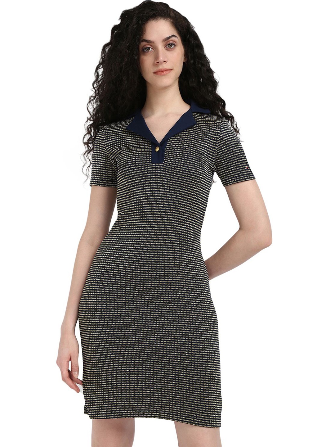 

Tommy Hilfiger Women Striped T-shirt Dress, Blue