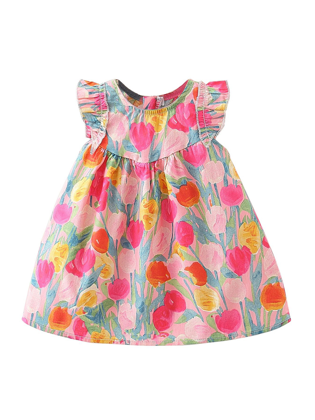 

StyleCast x Revolte Floral Print A-Line Mini Dress, Fuchsia