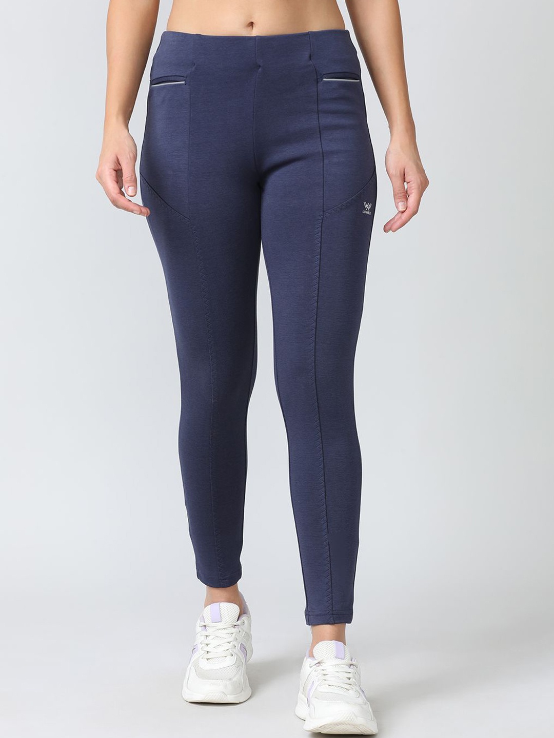 

Lovable Sport Slim-Fit Ankle-Length Gym Tights, Blue