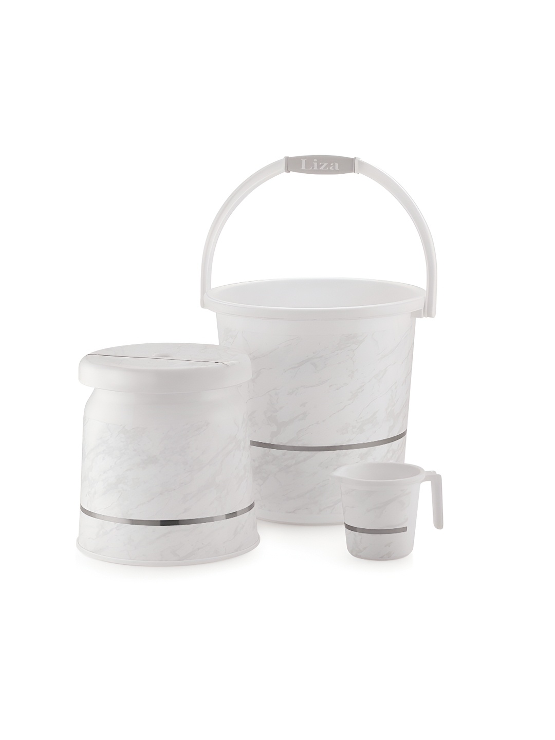 

NABHYA White 3 Plastic Core