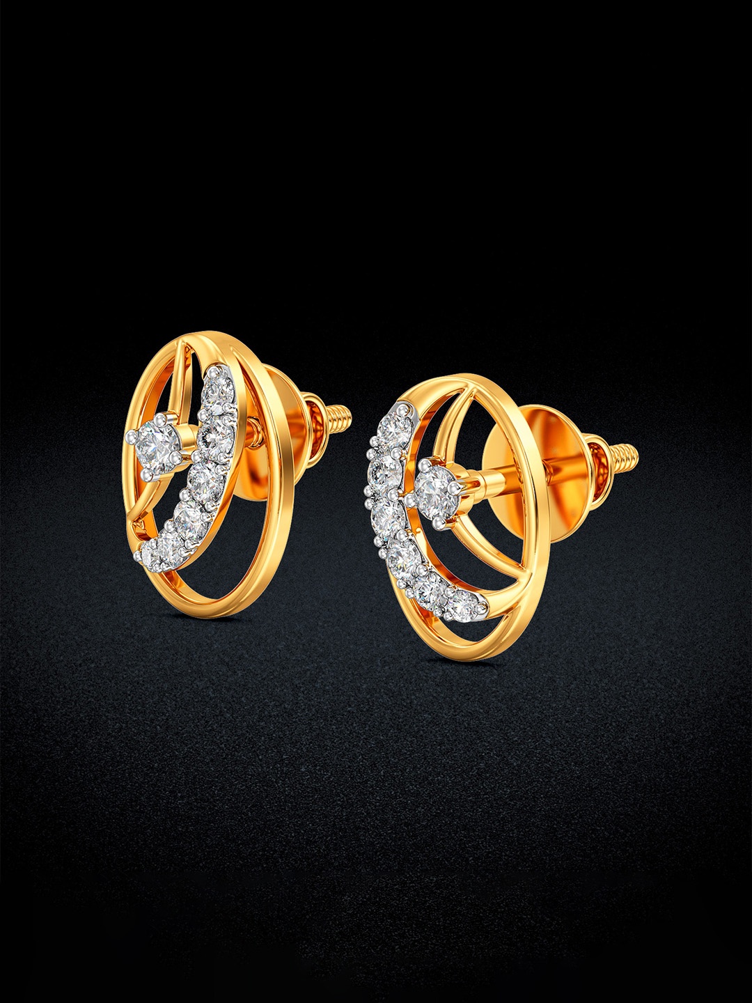 

Joyalukkas Women 18KT Gold Earrings Diamond