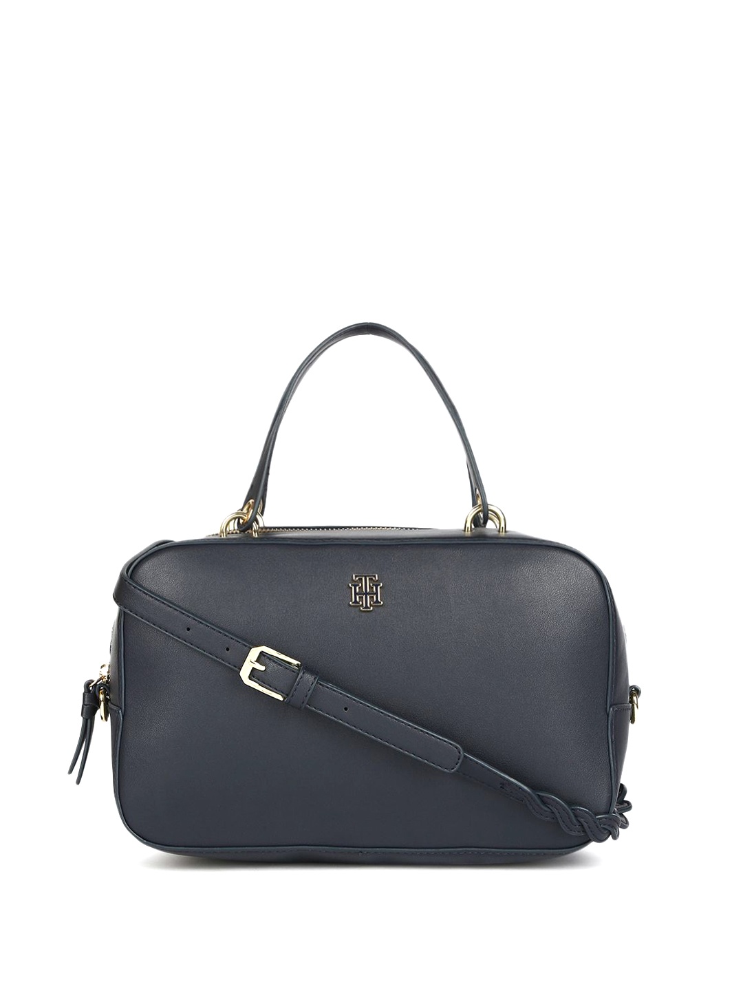 

Tommy Hilfiger Women Solid Swagger Sling Bag, Navy blue