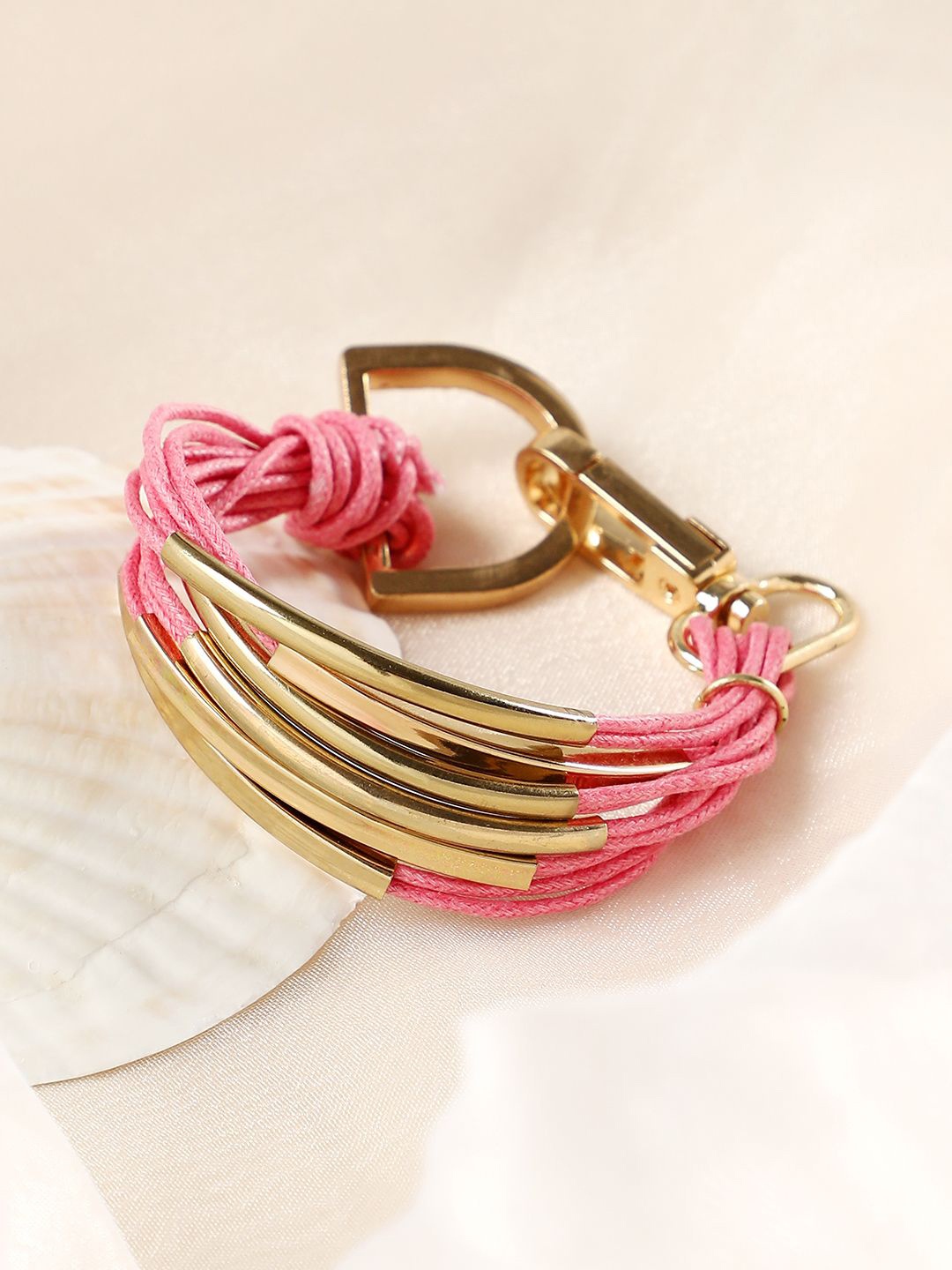 

SOHI Gold-Plated Wraparound Bracelet