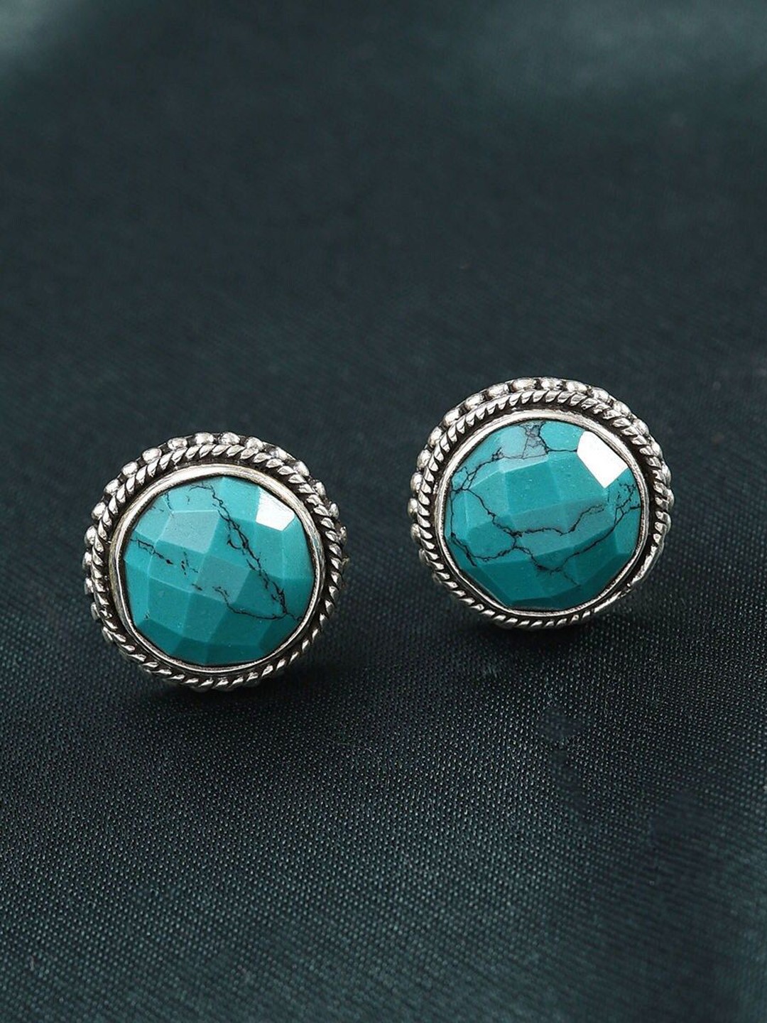 

JAYPORE Contemporary Beaded Earrings, Silver