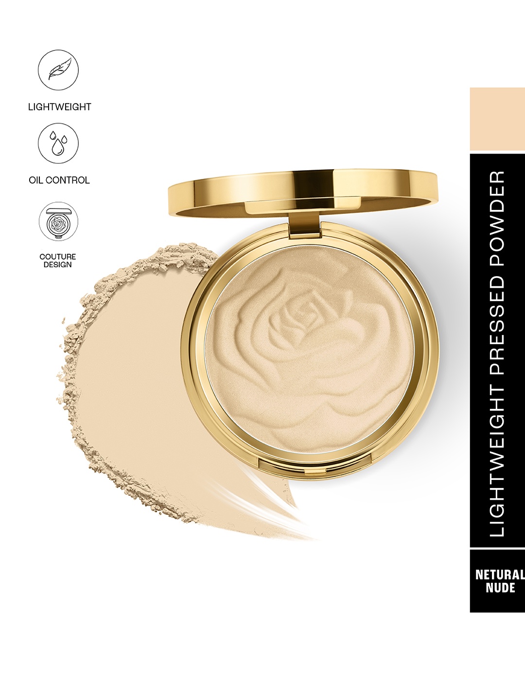 

Lakme Rouge Bloom Showstopper Collection Lightweight Setting Powder 12g - Neutral Nude