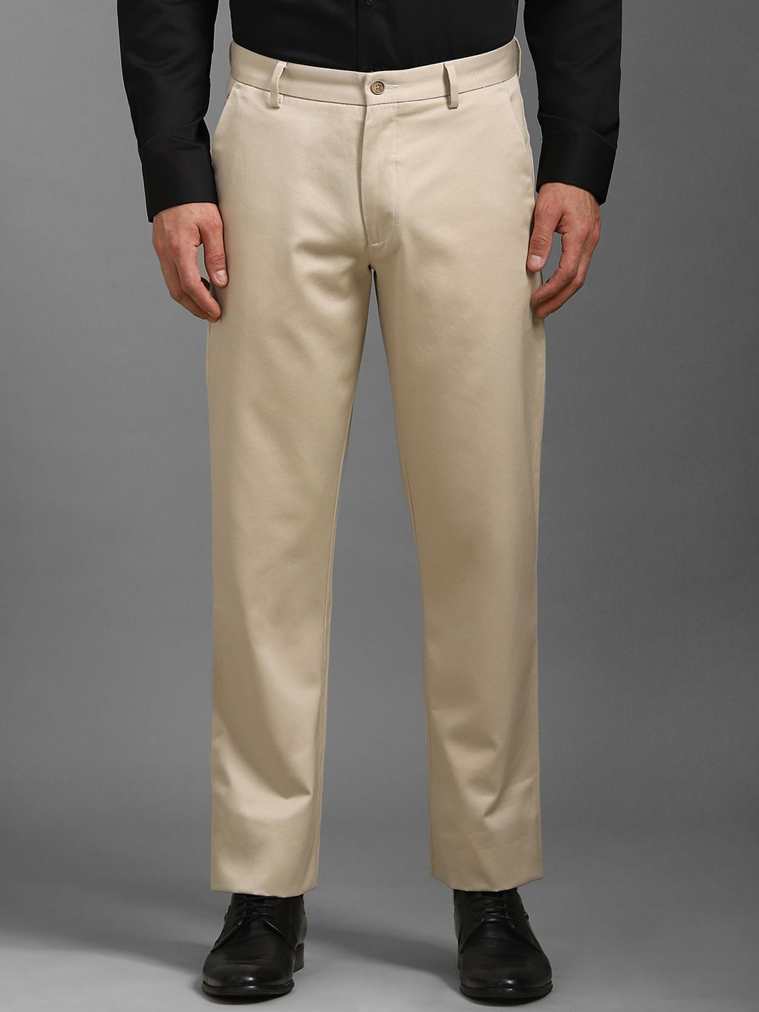 

Louis Philippe Men Trousers, Beige