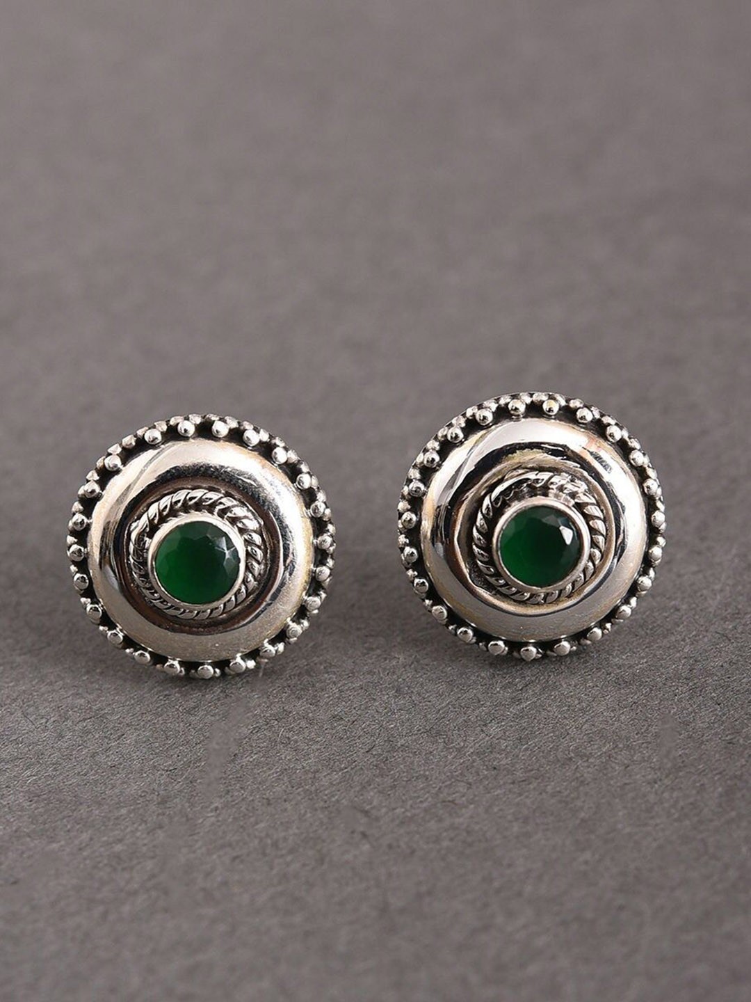

JAYPORE Contemporary Beaded Drop Earrings, Silver