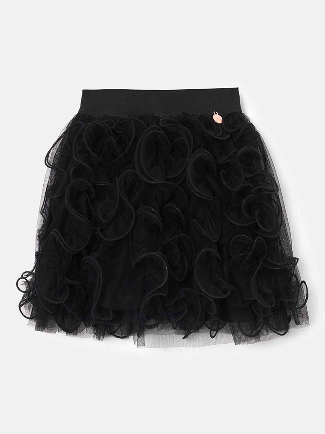 

Angel & Rocket Girls Flared Above Knee Skirt, Black