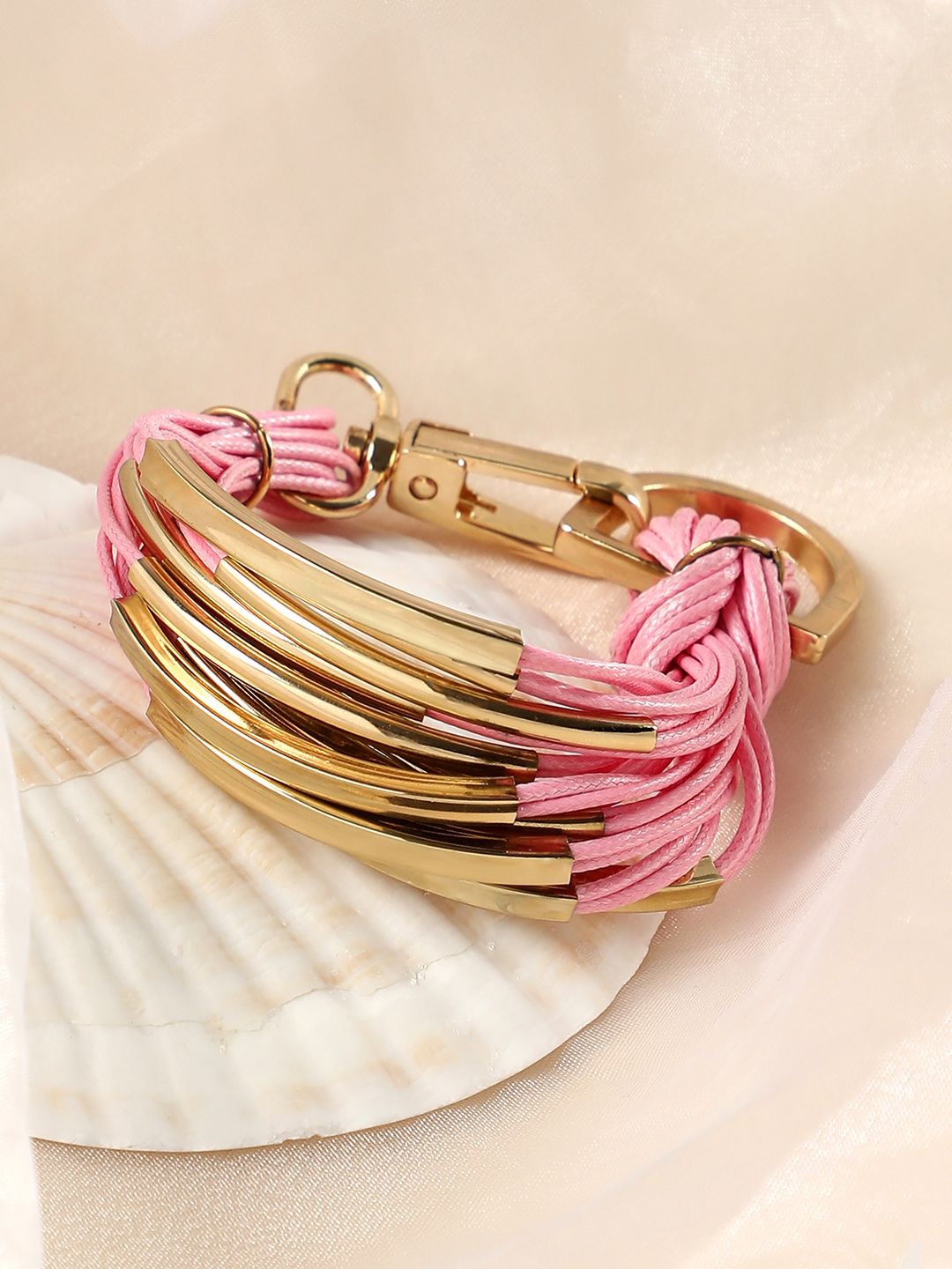 

SOHI The Filo Gold-Plated Wraparound Bracelet