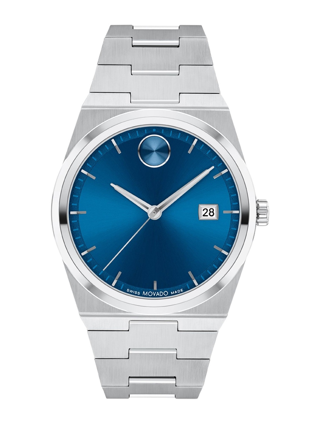 

MOVADO Men Bold Quest Swiss Qtz Analogue Watch 3601221, Blue