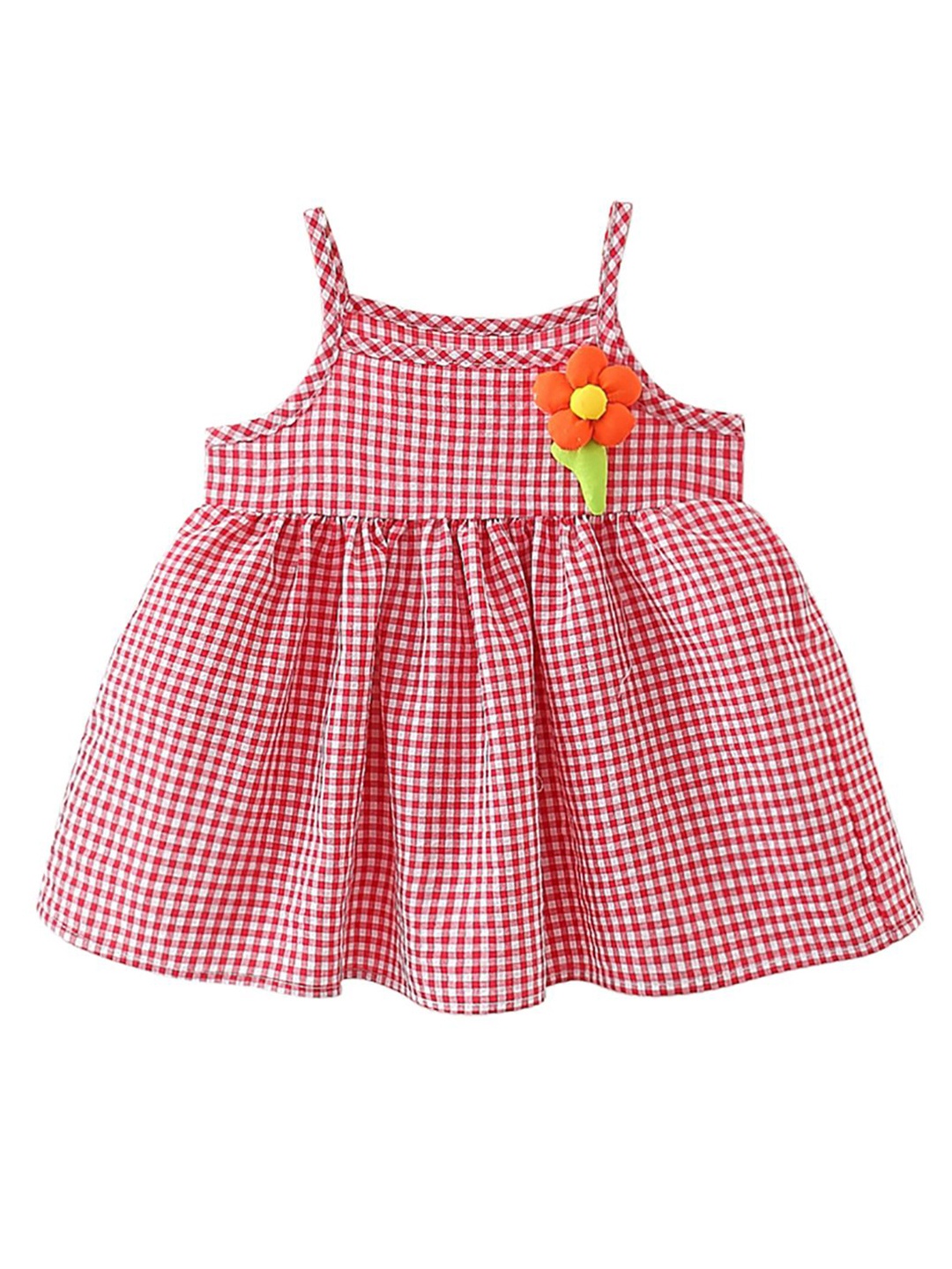 

StyleCast x Revolte Checked A-Line Mini Dress, Red