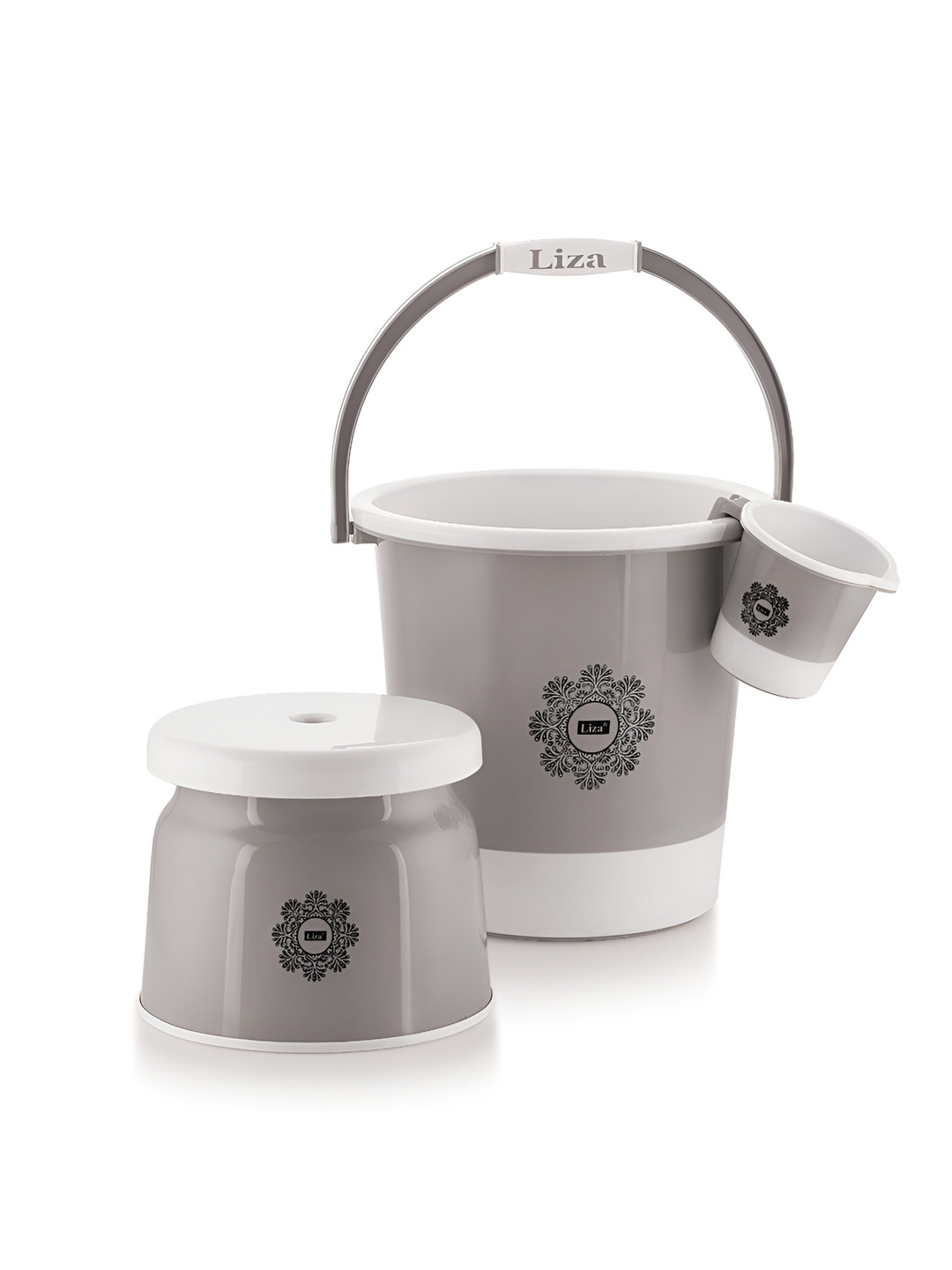 

NABHYA Grey 3 Plastic Core