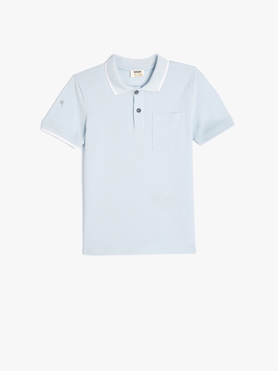 

Koton Women Polo Collar Short Sleeves T-Shirt, Blue