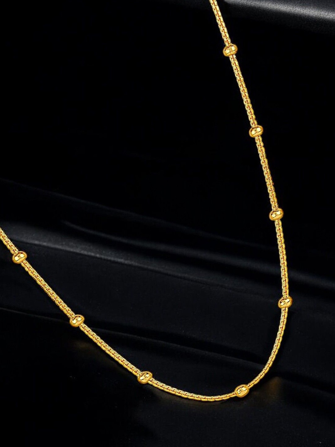 

9blings Gold-Plated Minimal Ball Chain