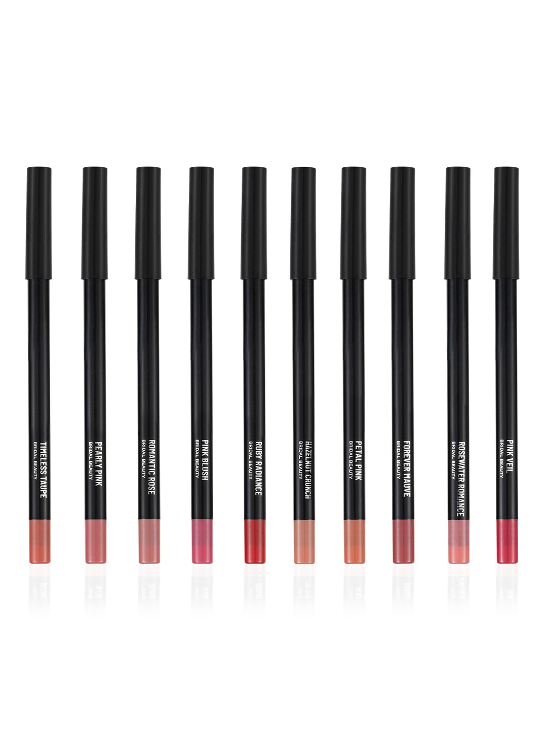 

PAC Bridal Beauty Highly Pigmented Waterproof 24H Lip Liner Kit, Multi