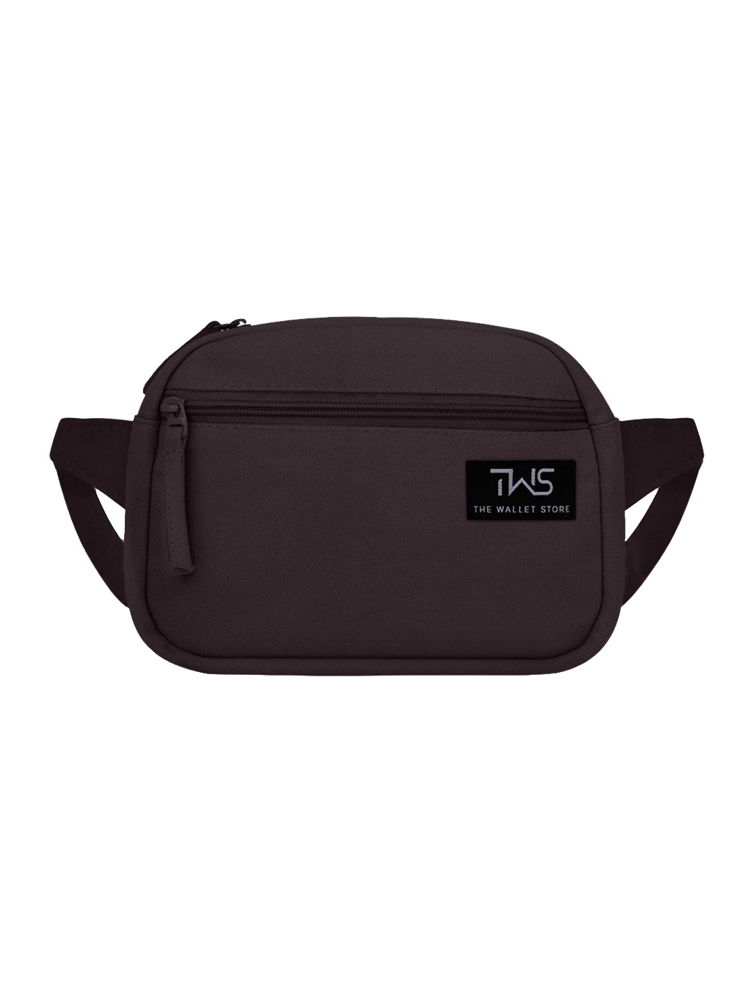

The Wallet Store Textured Compact Pouch Travel Accessory, Brown