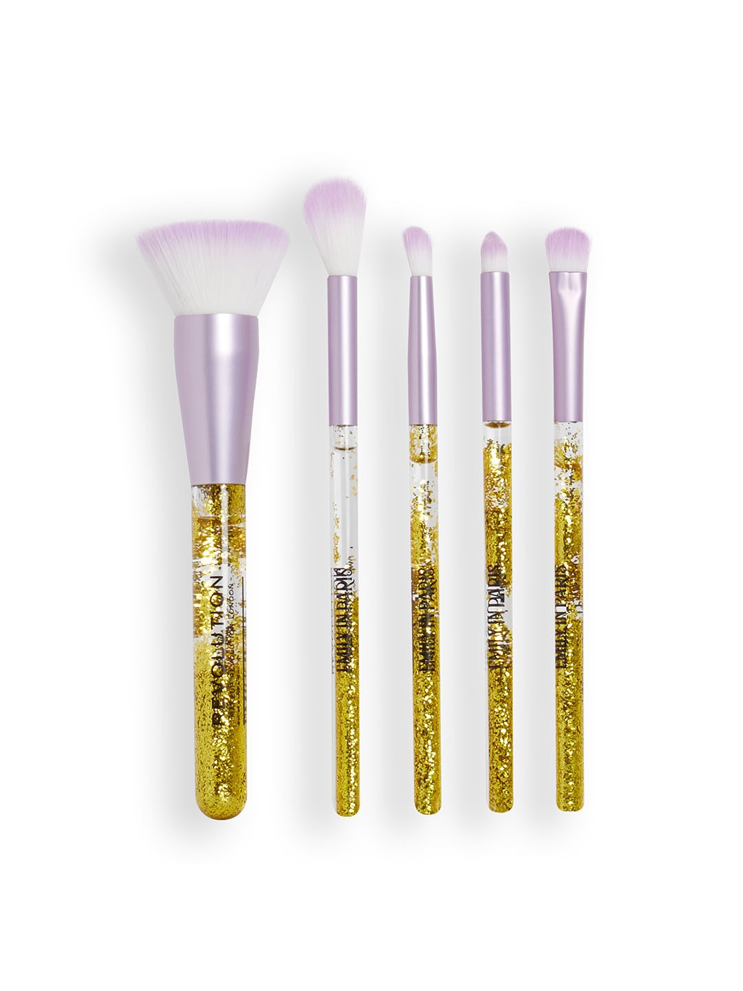 

Makeup Revolution London X Emily In Paris Tres Chic Brush Set, Purple