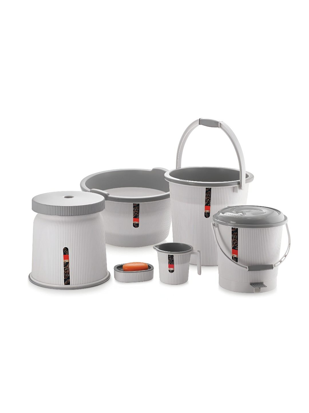 

NABHYA Grey 6 Plastic Core