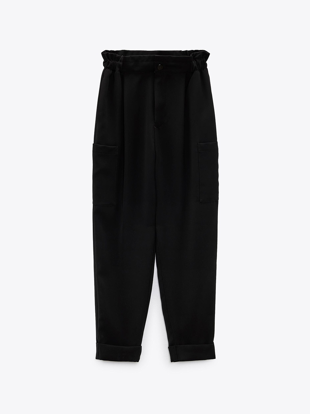 

ZARA Women Black Trousers