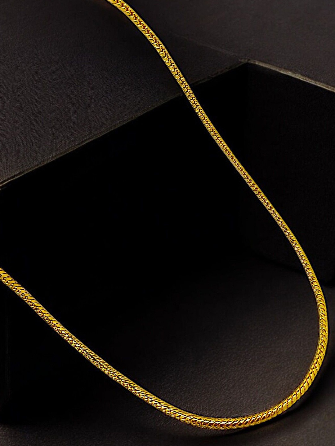 

9blings Gold-Plated Minimal Plain Chain