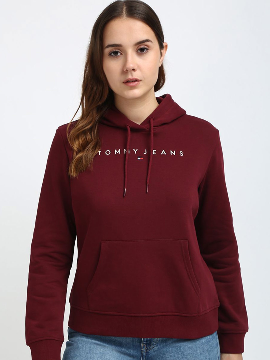 

Tommy Hilfiger Women Embroidered Sweatshirt, Purple