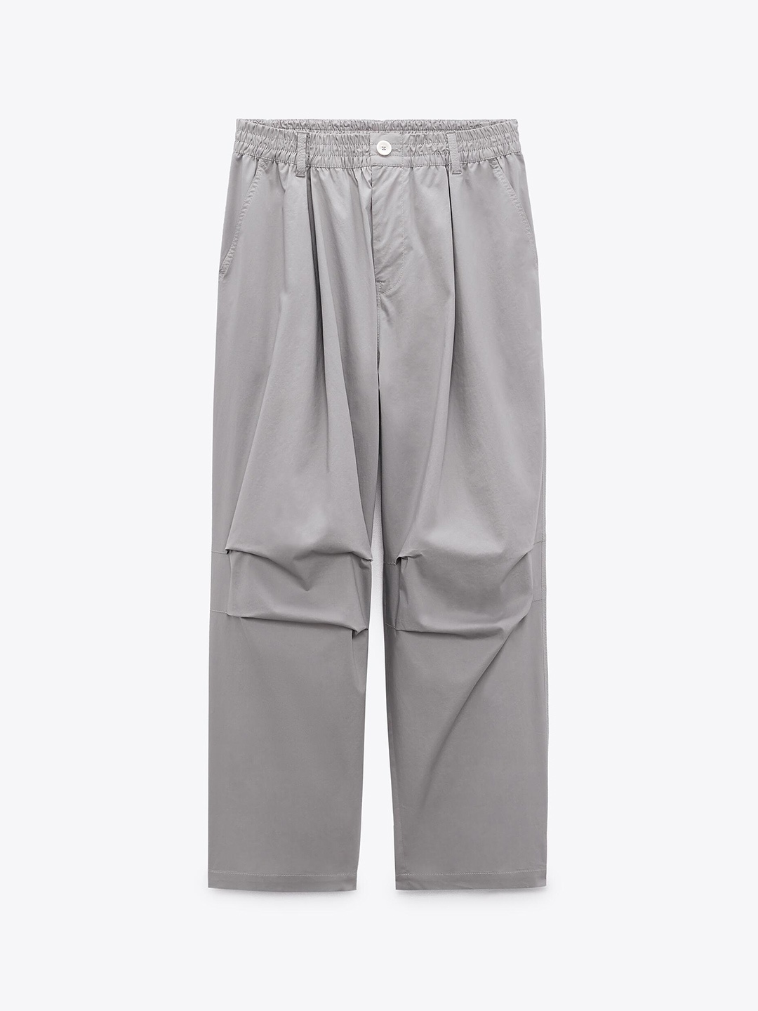 

ZARA Women Grey Trousers