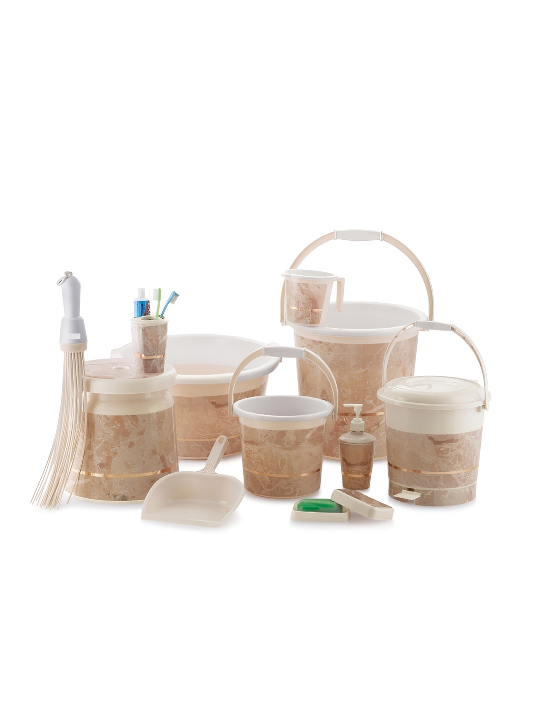 

NABHYA Beige 10 Plastic Core