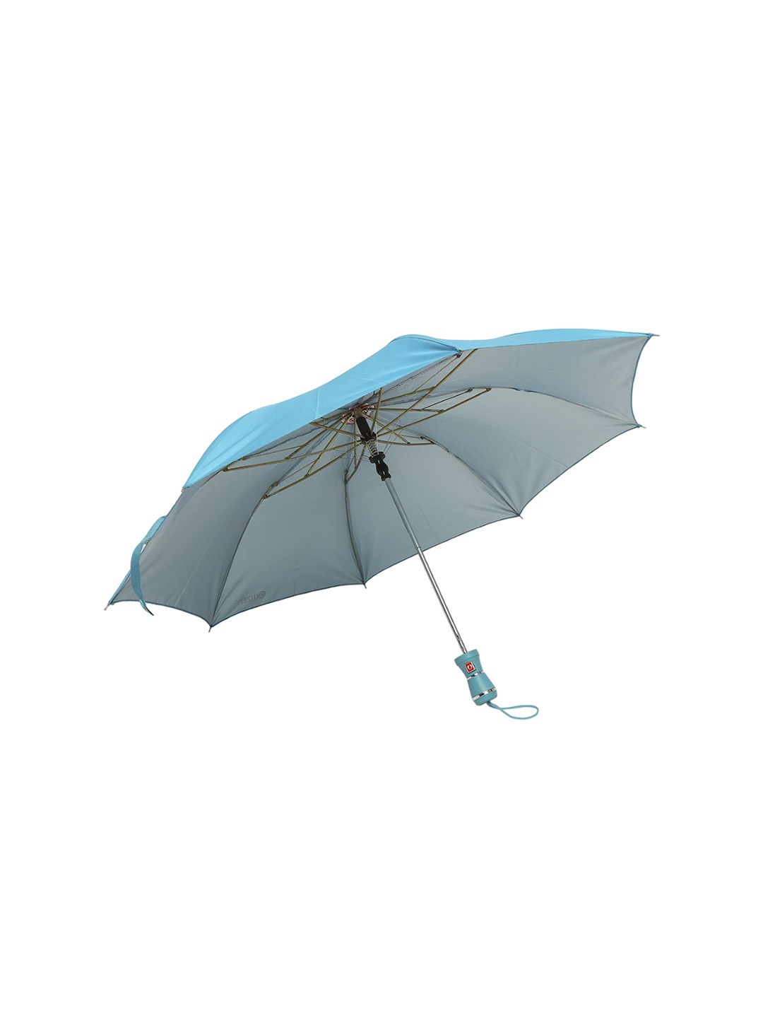 

Citizen Semi-Automatic 2 Fold Umbrella, Teal