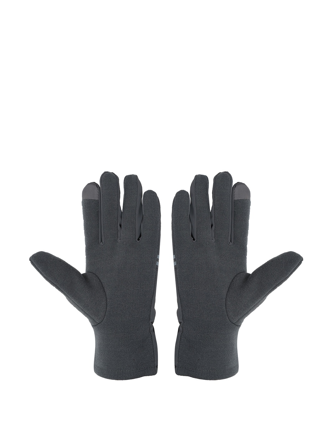 

FabSeasons Unisex Acrylic Winter Gloves, Grey