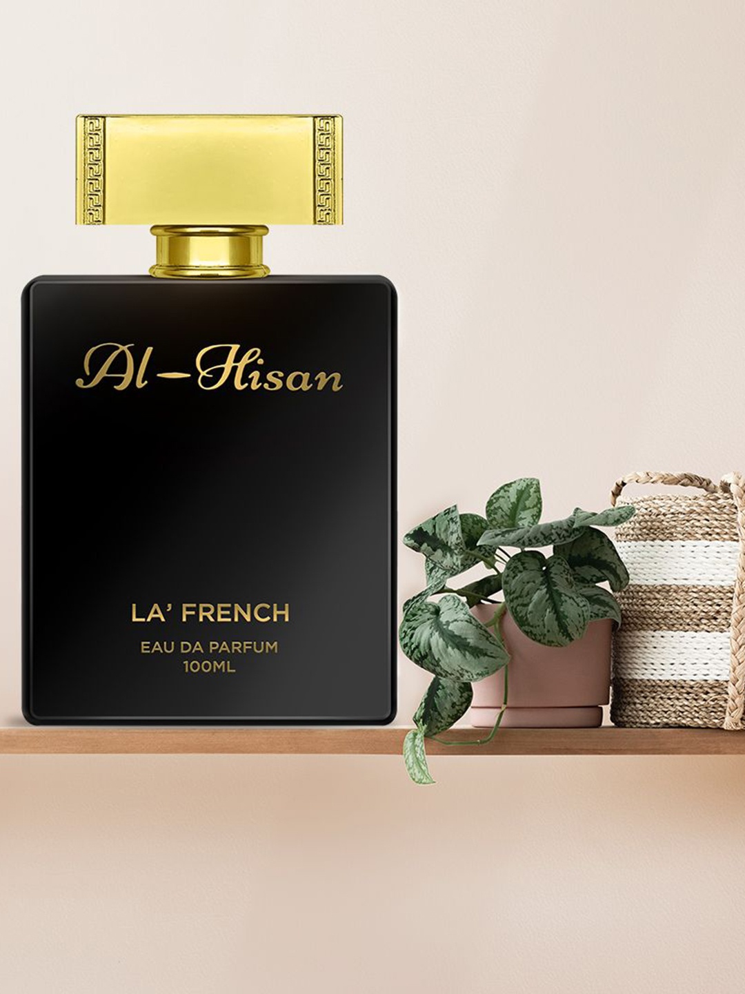 

La French Al Hisan Long-Lasting Eau De Perfume - 100ml, Black