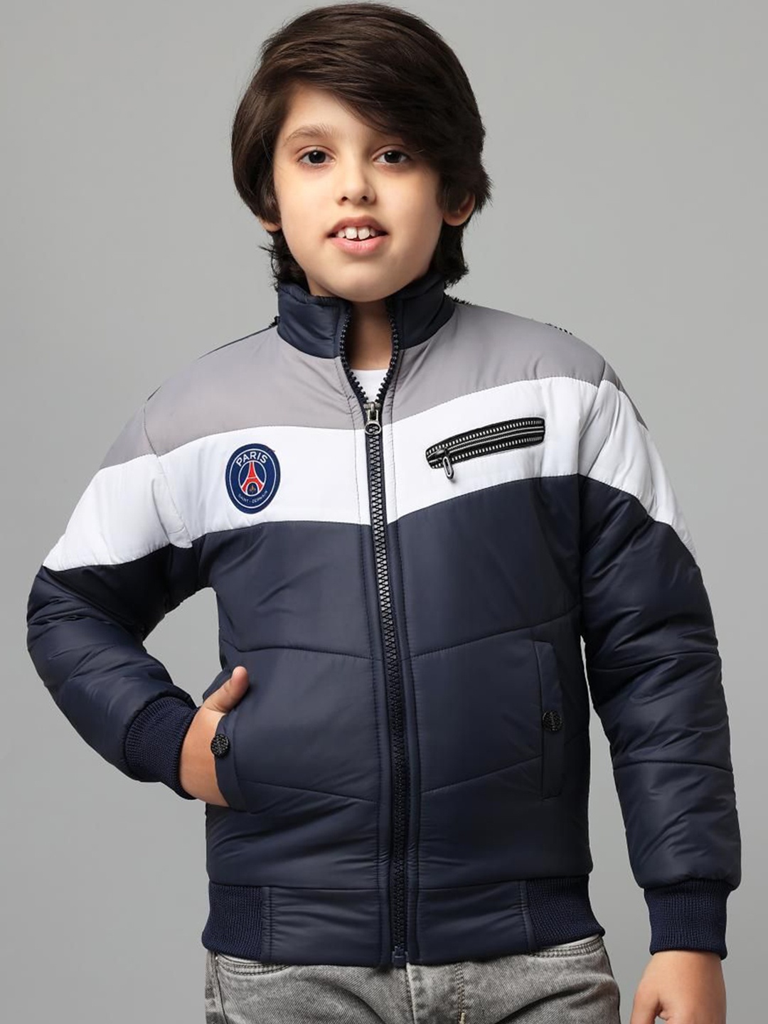 

Anixa Boys Lightweight Jacket, Navy blue