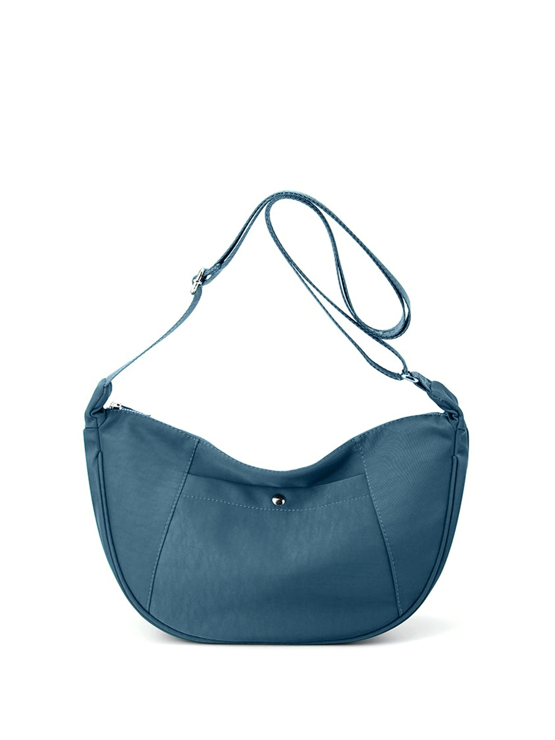 

Diva Dale Women Solid Half Moon Sling Bag, Teal