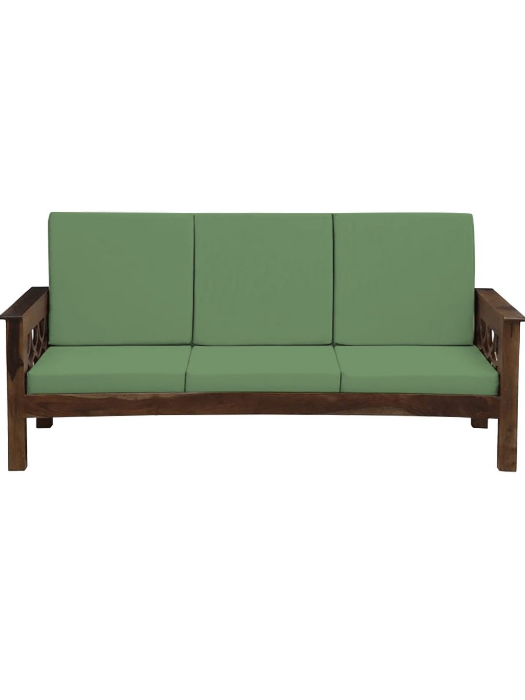 

Lazi Green 6 Pieces Elasticated 200 GSM Wooden Sofa Covers