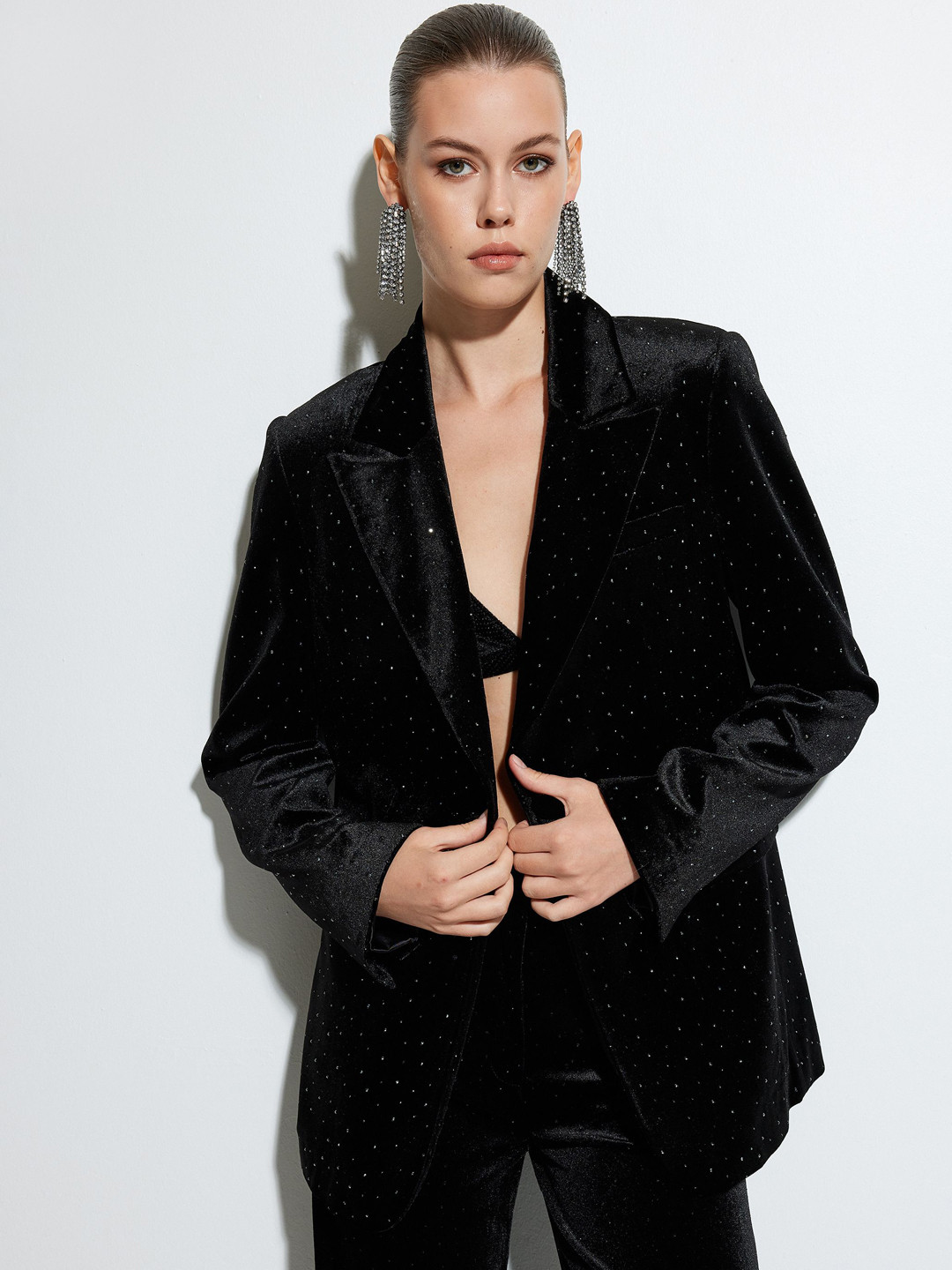 

Koton Women Tailored Jacket, Black