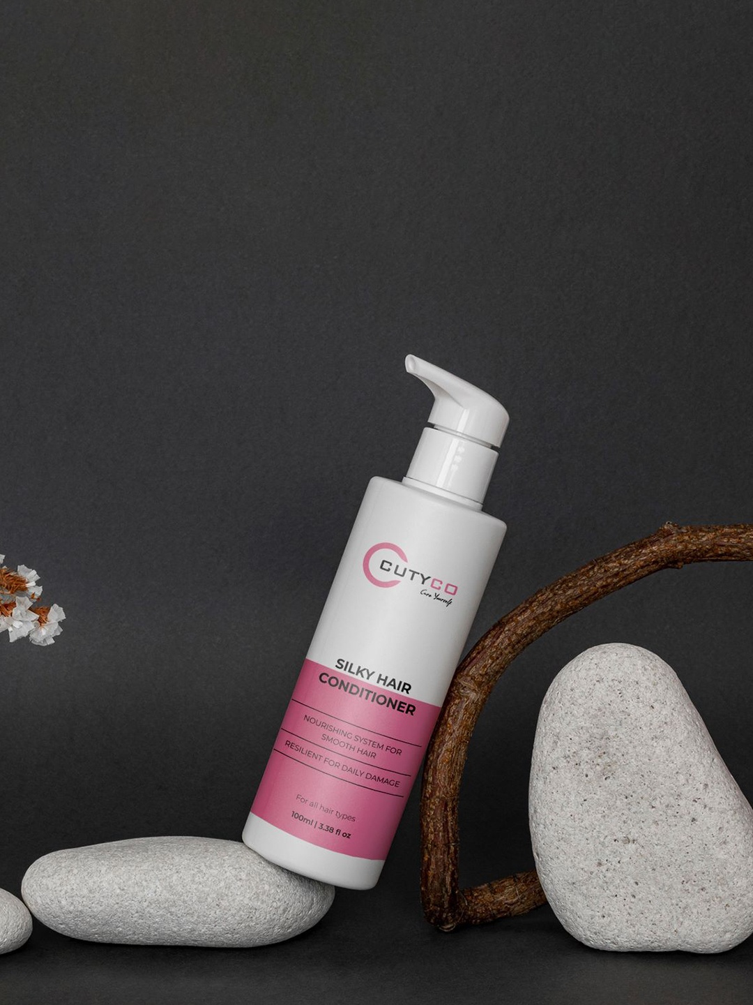 

CUTYCO Silky Hair Conditioner For Dry & Frizzy Hair-100 ml, White