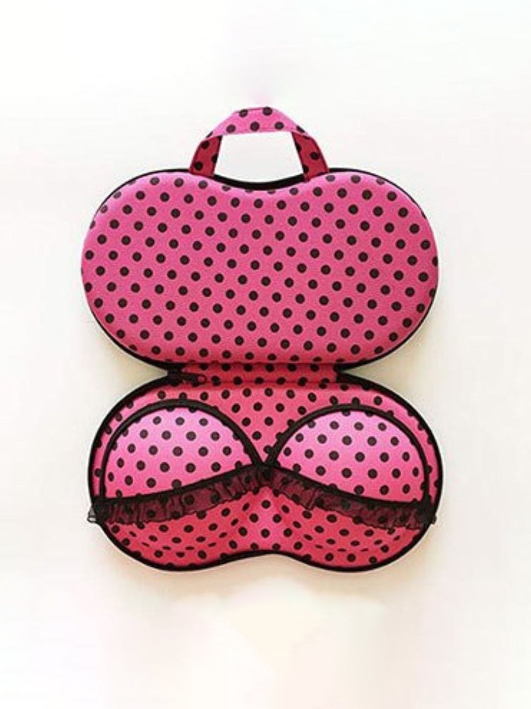 

Fabme Women Printed Makeup Organiser, Pink