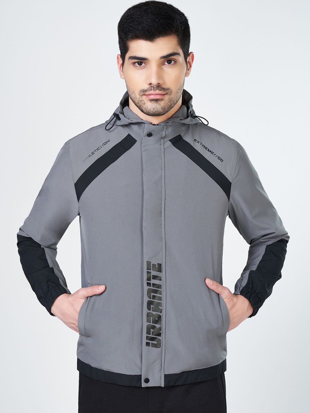 

Ajile by Pantaloons Men Sporty Jacket, Grey