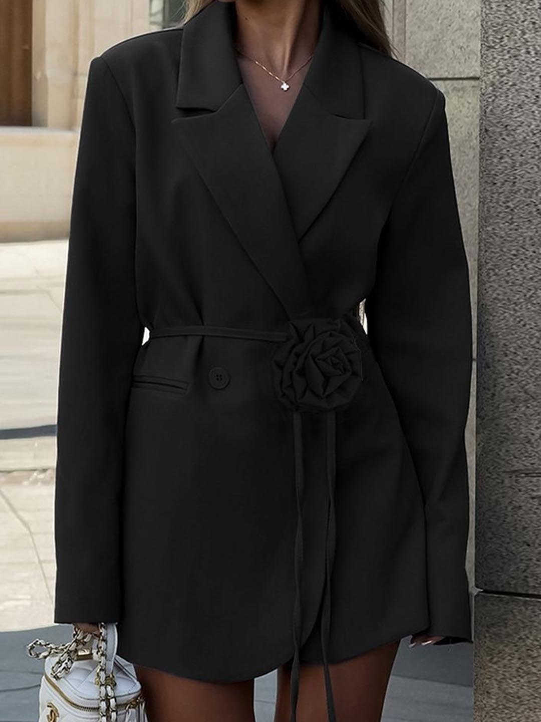 

LULU & SKY Notched Collar Blazer, Black