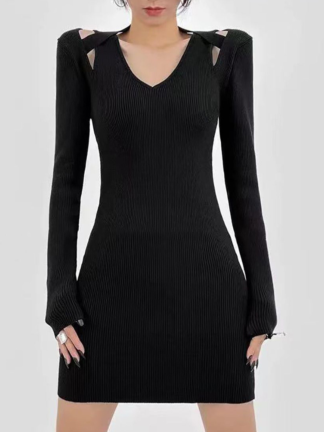 

StyleCast x Revolte Women Bodycon Dress, Black
