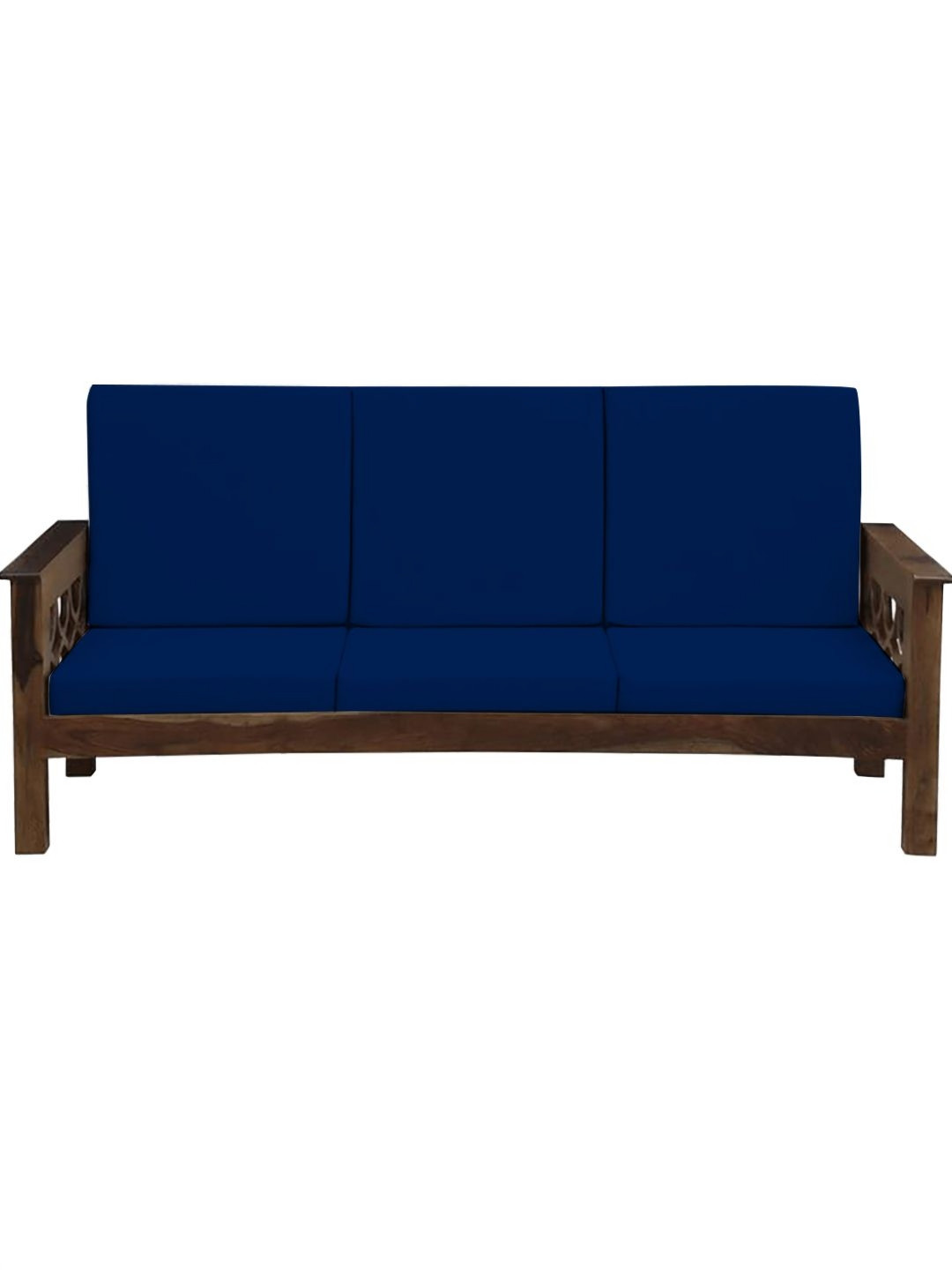 

Lazi Navy Blue 6 Pieces Polyester Sofa Cover
