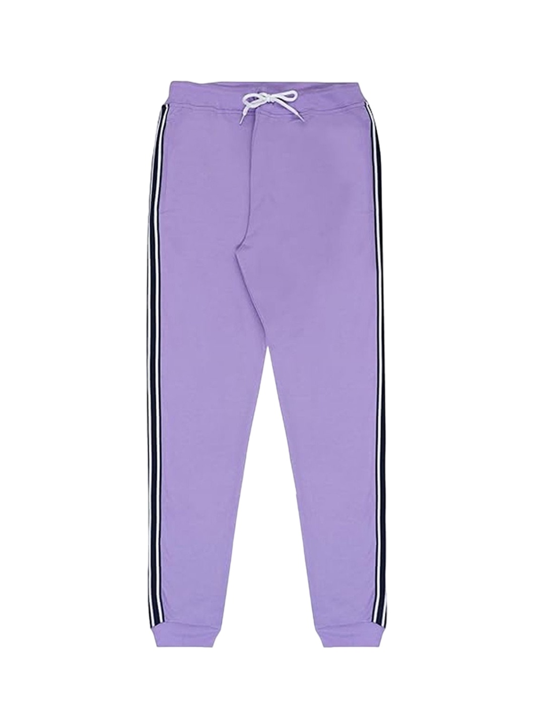 

BAESD Girls Textured Joggers Trousers, Lavender