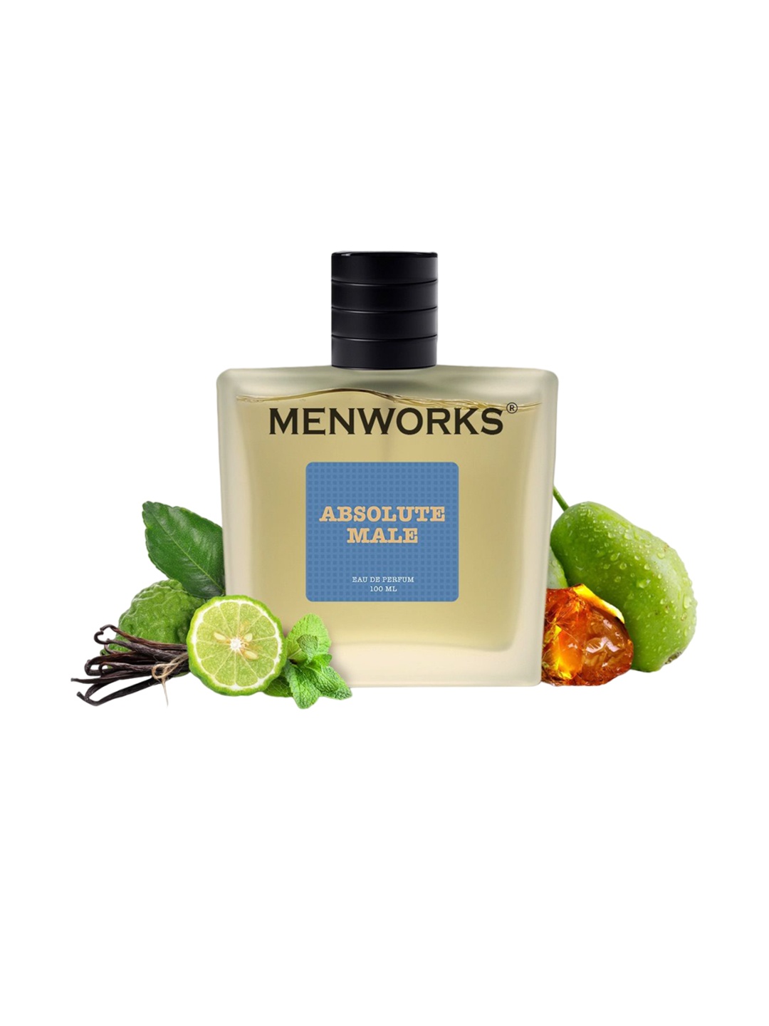 

Menworks Men Absolute Male Eau De Perfume - 100 ml, Transparent