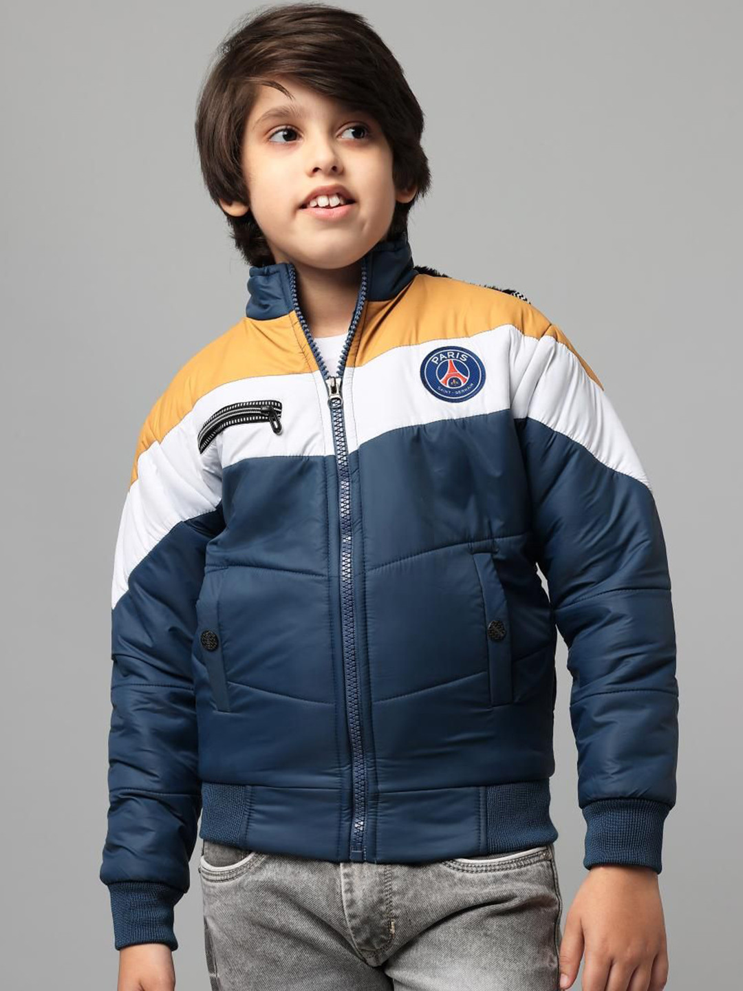 

Anixa Boys Lightweight Jacket, Blue