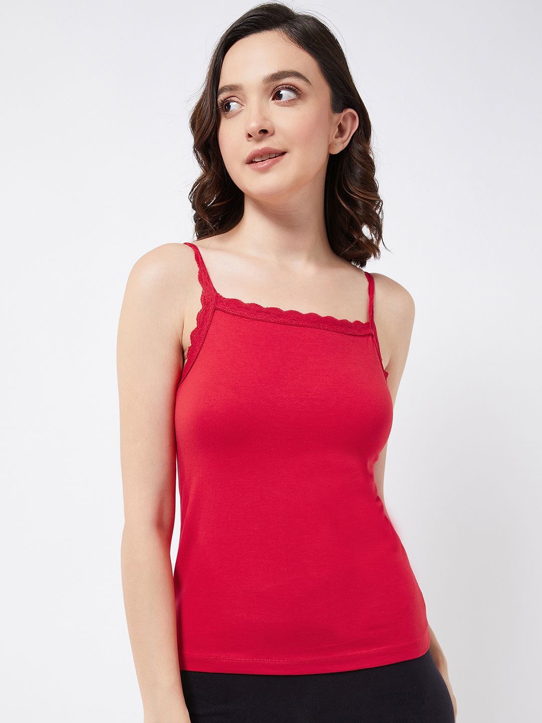 

COLOR CAPITAL Womens Cotton Camsiole Top, Orange