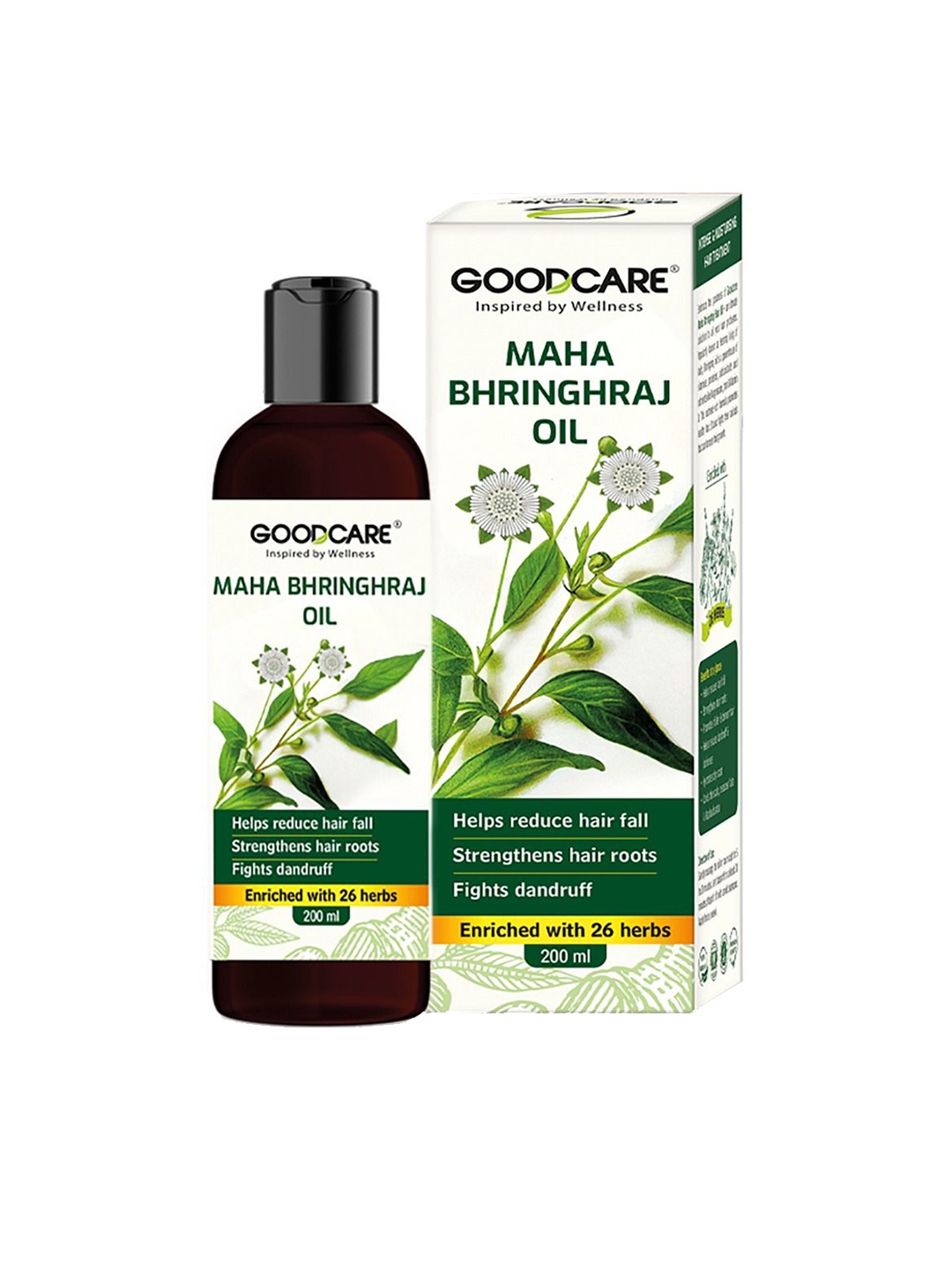 

GOODCARE Maha Bhringraj Oil For Hair Growth - 200 ml, Yellow