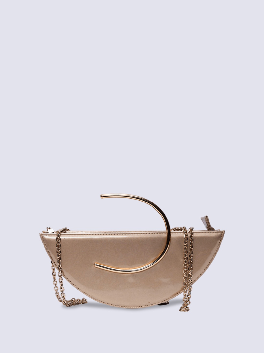 

TANN TRIM Arch Handheld Bag, Gold